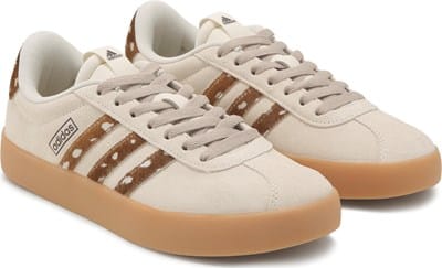 Women's VL Court 3.0 Sneaker - Off White/Brown