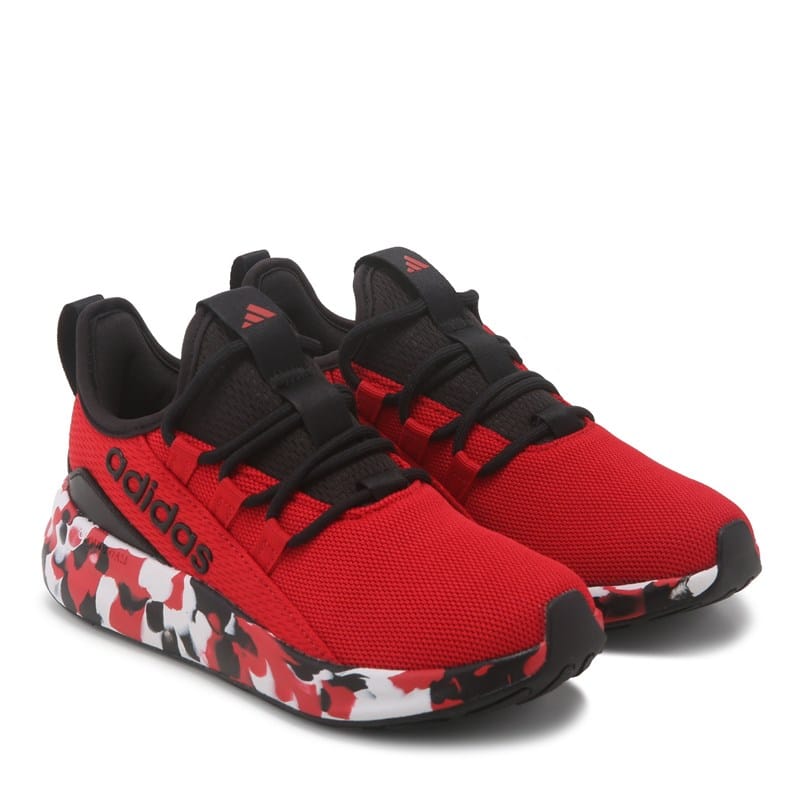 Adidas Kids' Lite Racer Adapt 8.0 Slip On Shoe Little/Big Kid Shoes (Medium Red) - Size 4.5 M