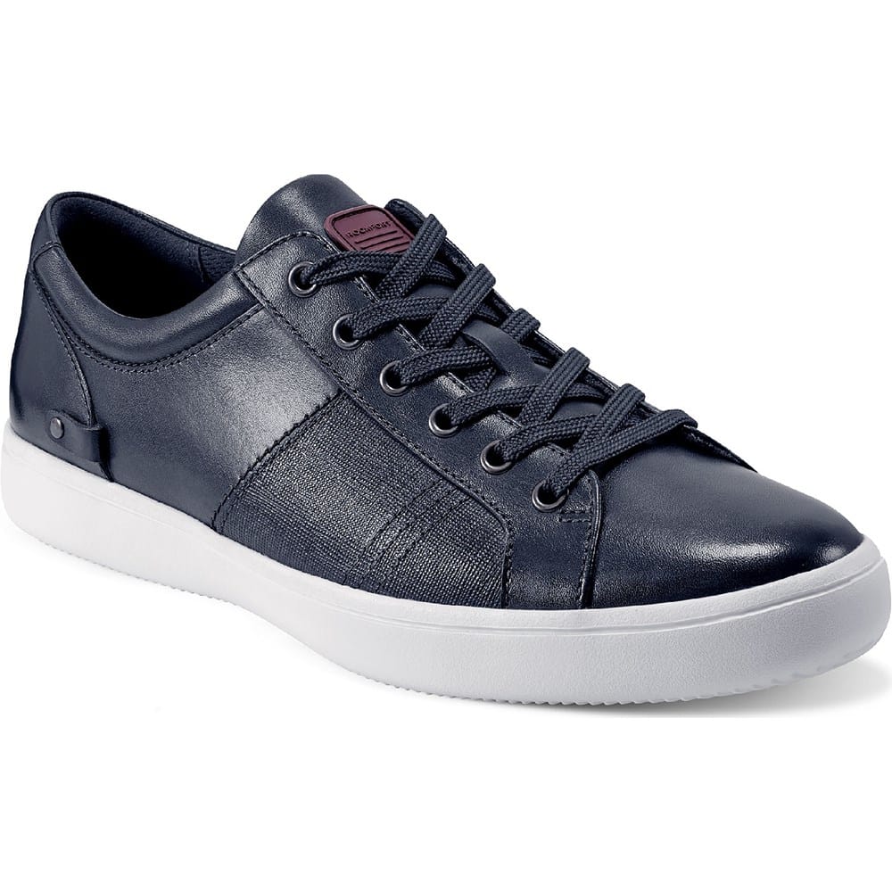 ?⚙️ ROCKPORT‎ Leather Sneakers | Navy Blue Low-Top Travel Comfort | Men\'s Sz 10 Men main image 2