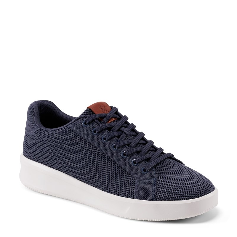 Rockport Men's Lite Court Medium/Wide Width Casual Sneakers (Dark Blue) - Size 8.5 W