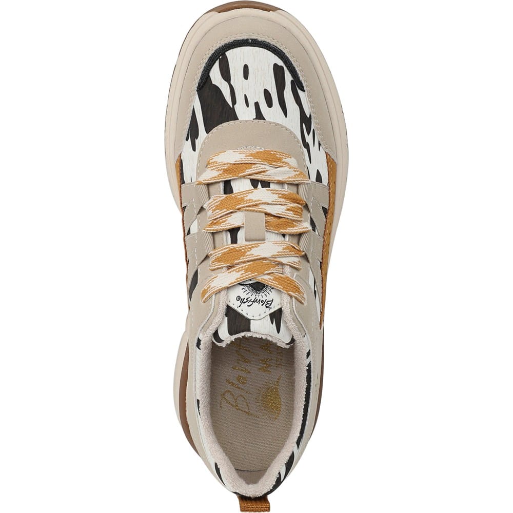 Blowfish Malibu Sneaker moderna da donna, Twill beige, 37 EU