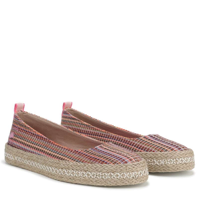 Blowfish Malibu Women's Benita Ballerina Flat Sandals (Bright Multi Woven Fabric) - Size 8.0 M