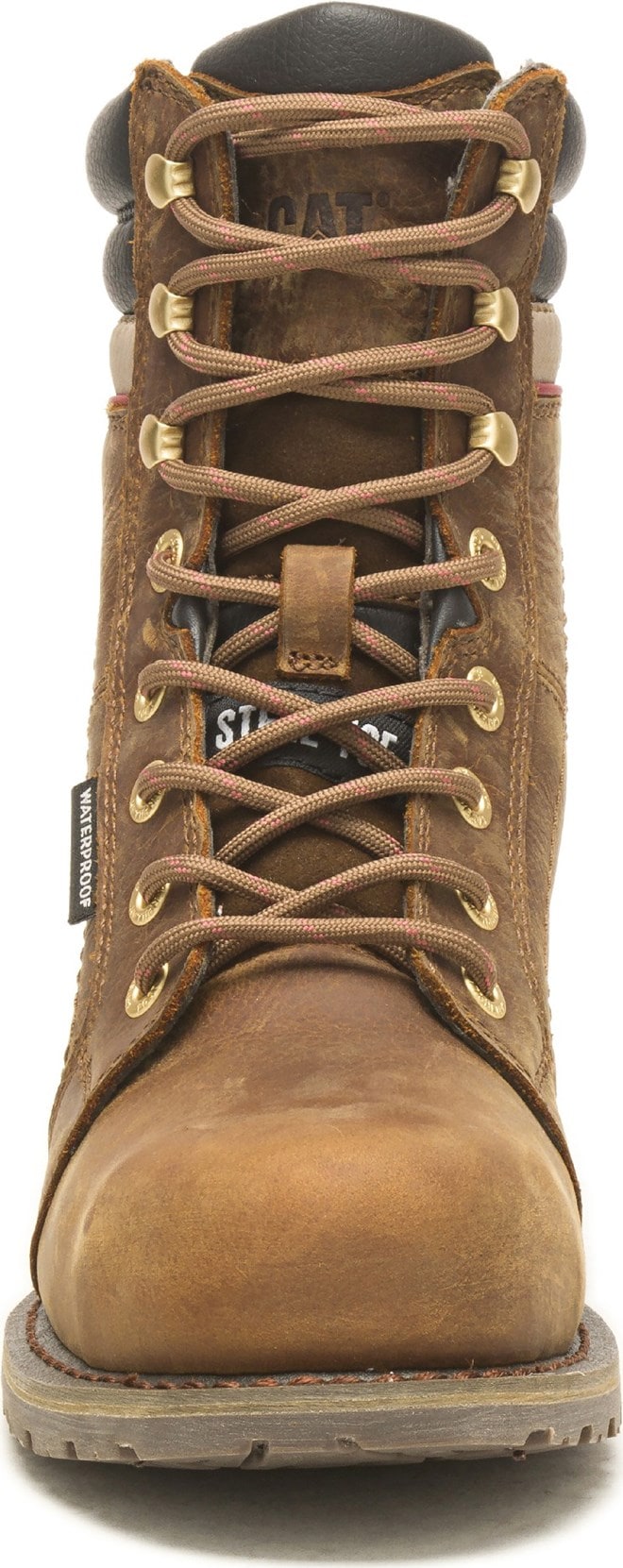 Caterpillar Women s Echo Waterproof Steel Toe Work Boot Famous Footwear