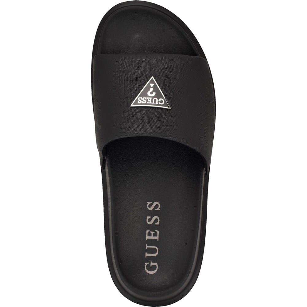 Guess Mens Size 13 Sandals Slides Slip On Shoes Black New GUESS Men main image 4
