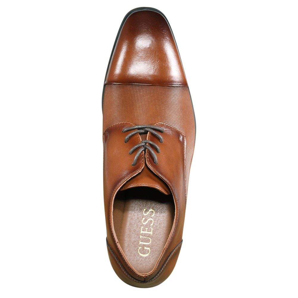 靴 SHADE by SHELLAC casual dress shoes. GUESS Men's Shelly Cap Toe Oxford | Famous Footwear