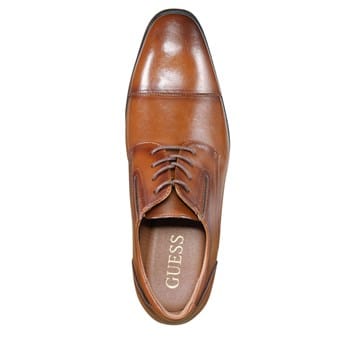 guess brown dress shoes Amazon.com | Guess Men's Shelly Oxford, Medium Brown 120, 7