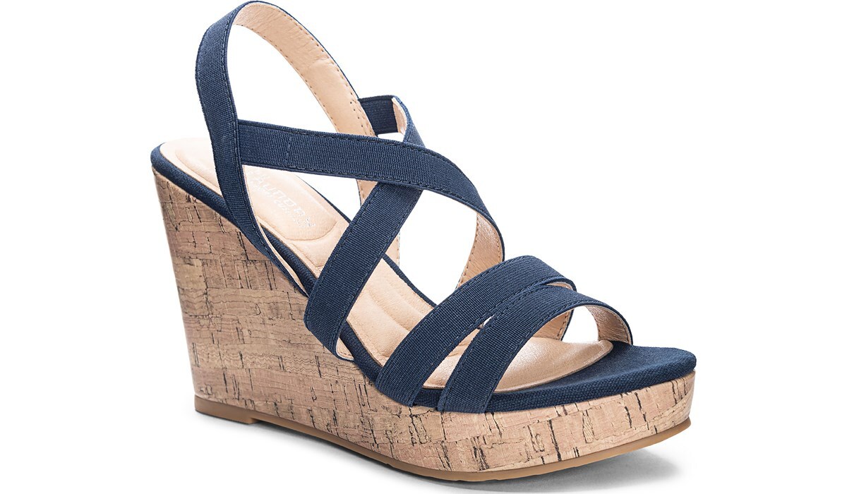 cl by laundry booming wedge sandal