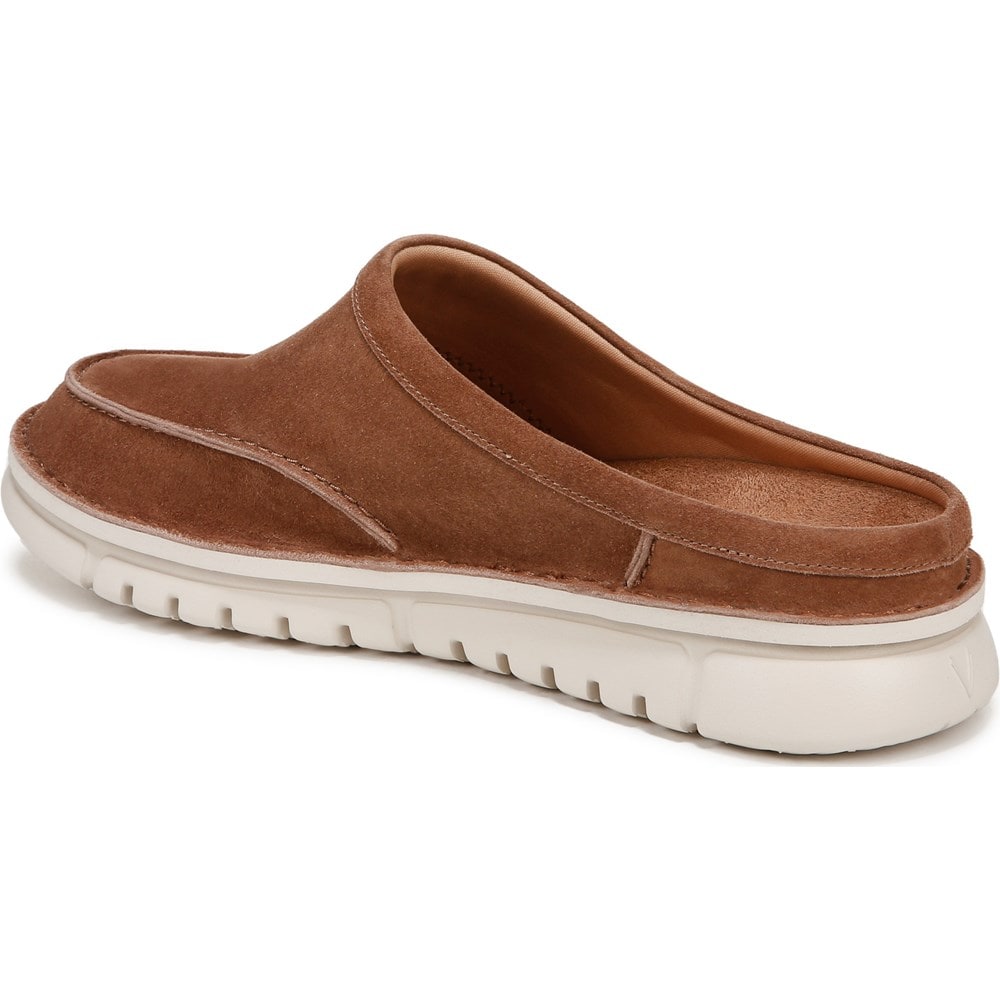 (取寄) バイオニック メンズ クロッグス ミュールズ VIONIC men VIONIC Muptown Clogs Mules Hazelnut Brown Waxed Suede Vionic Men's Uptown Mule | Famous Footwear