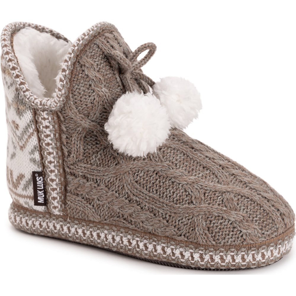 Muk Luks Women's Amira Bootie Slipper Famous Footwear