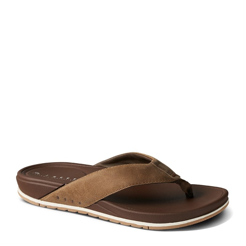 Reef Men's Cushion Bonzer Flip Flop Sandals (Toffee) - Size 11.0 M