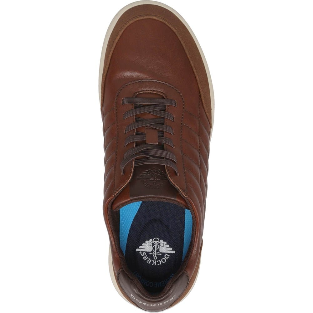 Skechers DELSON 3.0 - Scarpe senza lacci - navy knit/blu scuro