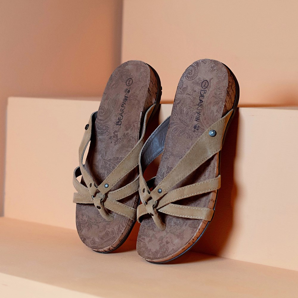 Fawn footbed sandals hotsell