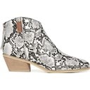Black/White Snake Print