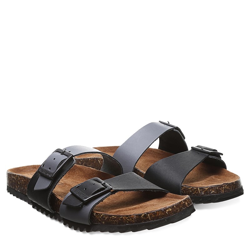 Bearpaw Women's Julieta II Comfort Footbed Sandals (Black/Grey) - Size 8.0 M