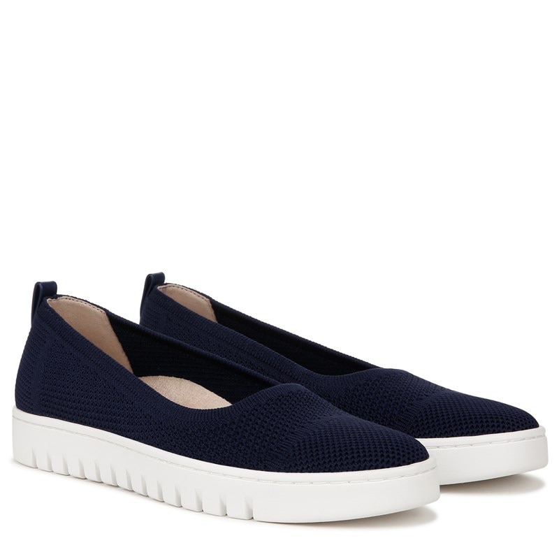 UPC 197725026139 product image for Vionic Women's Up Skimmer Slip On Loafers (Navy Blue Fabric) - Size 12.0 W | upcitemdb.com
