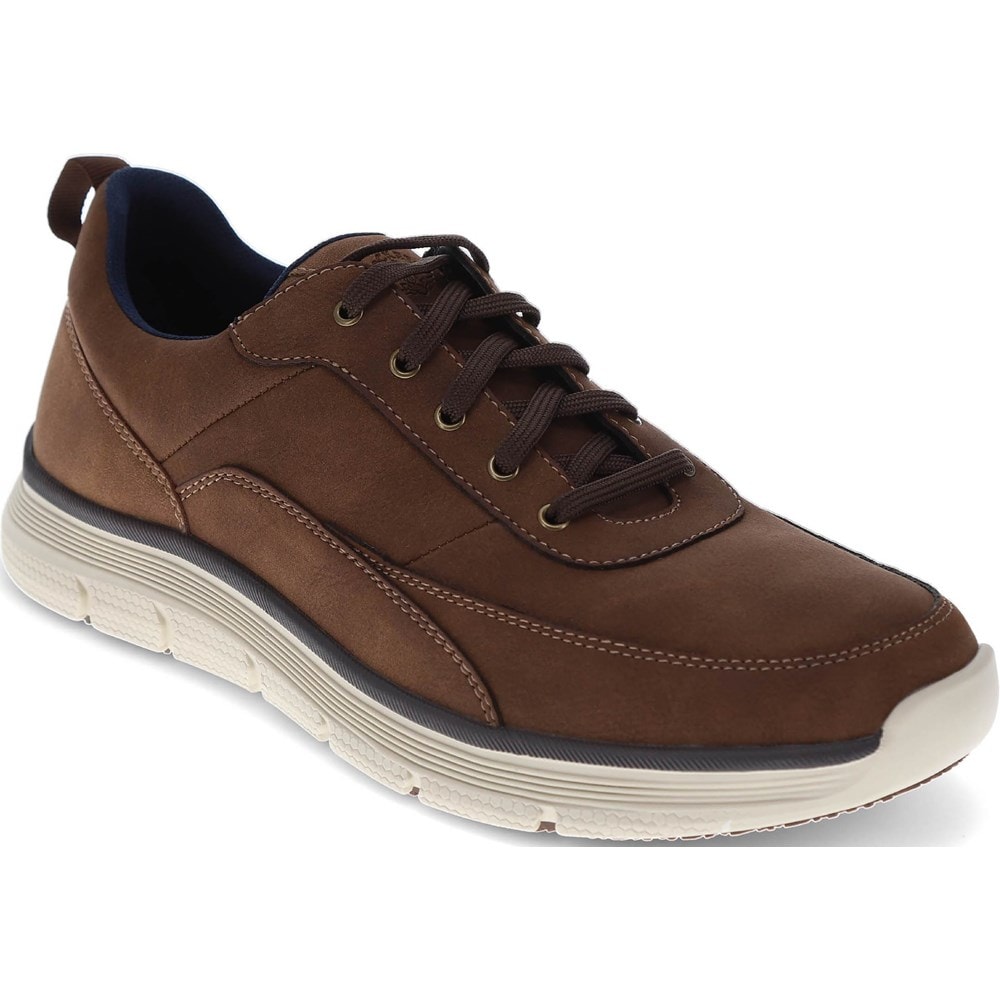 (取寄) ドッカーズ メンズ  Dockers men Sanderson Dark Tan Dockers Men's Sanderson Slip-Resistant Casual Sneaker | Famous
