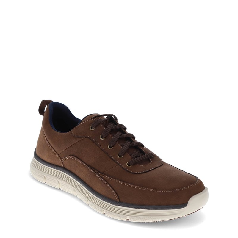 Dockers Men's Sanderson Slip-Resistant Casual Sneakers (Dark Tan) - Size 8.5 M