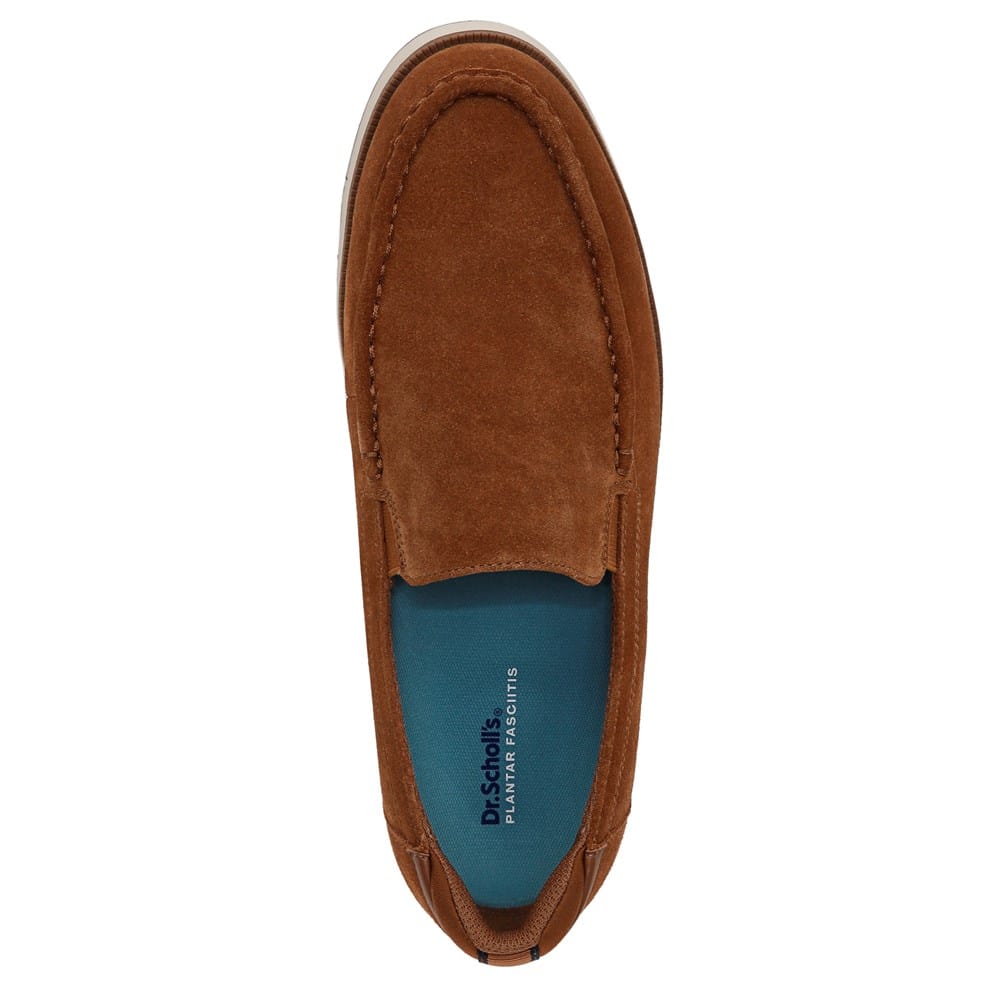 Dr Scholls Men Size 9.5 D Loafers Tan Leather Upper Slip Ons Comfort Dr. Scholl main image 4