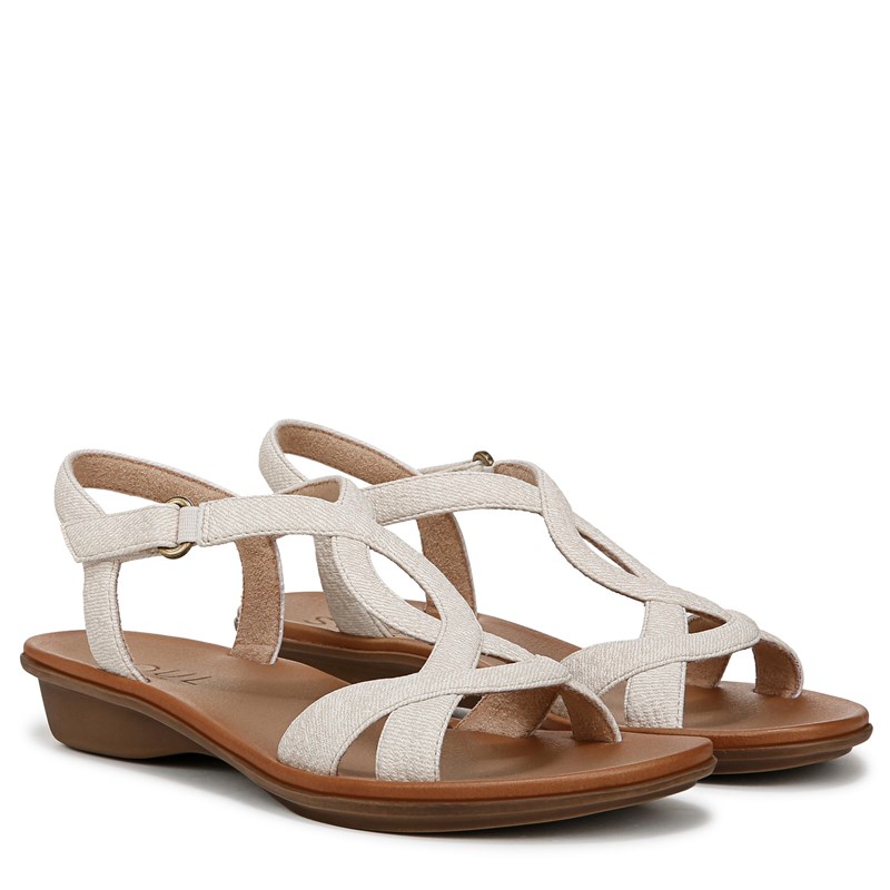Soul Naturalizer Women's Solo Casual Sandals (Light Sand Faux Leather) - Size 8.5 M