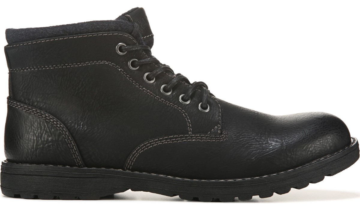 Eastland Men's Finn Plain Toe Chukka Boot Black, Boots, Famous Footwear