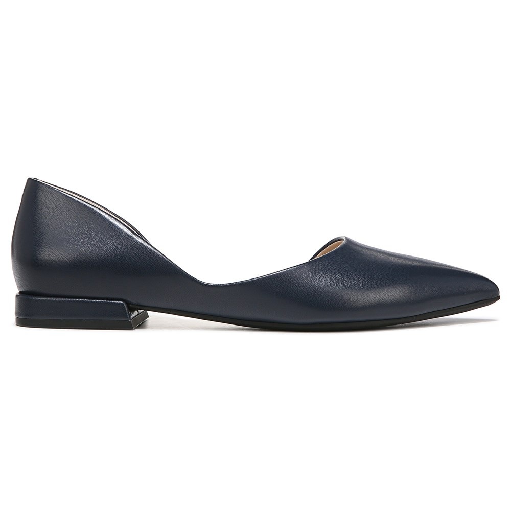 Franco sarto top black pointed flats