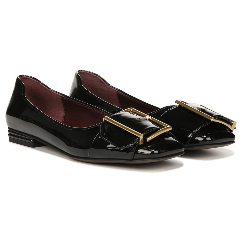 chinese dress ladies Franco Sarto Women's Holly Pointed Toe D'Orsay Ballet Flat, Black Leather,  5 US : Amazon.com.au: Clothing, Shoes & Accessories