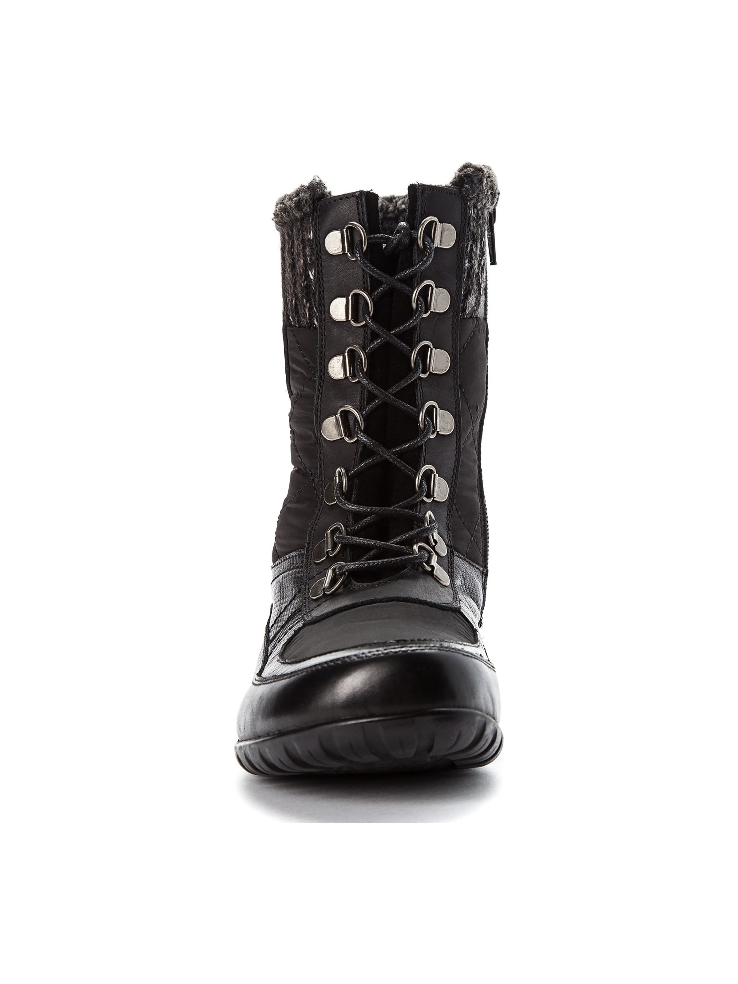 Black 6 X-Wide Propet Womens Delaney Frost Snow Boot 