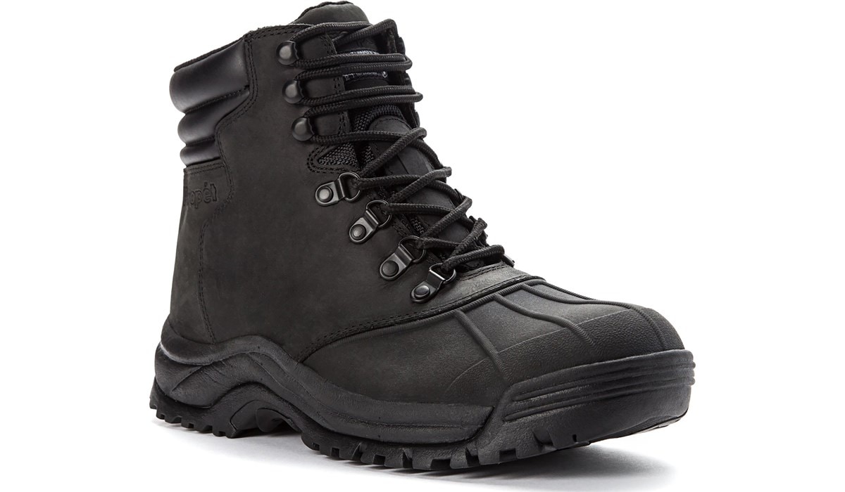propét men's blizzard mid lace snow boot