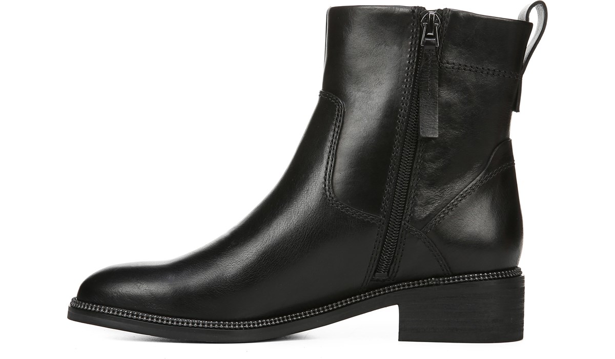 franco sarto brindle leather booties