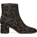 Grey Leopard Print Calf Hair