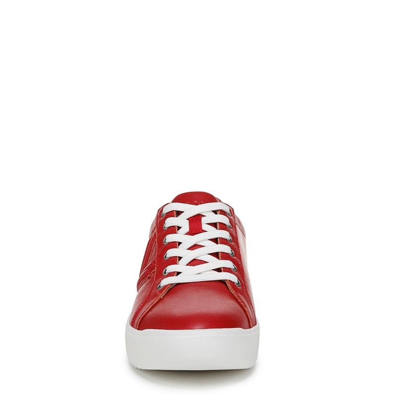 Vionic Women's Kearny Lace Up Sneakers (Red Leather) - Size 10.0 M