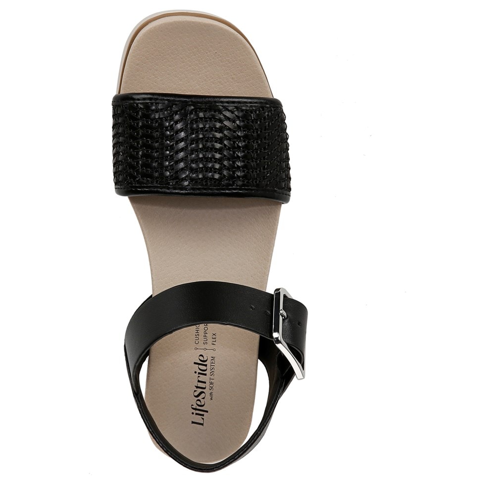 LifeStride Women's Gillian Strappy Sandal Famous Footwear