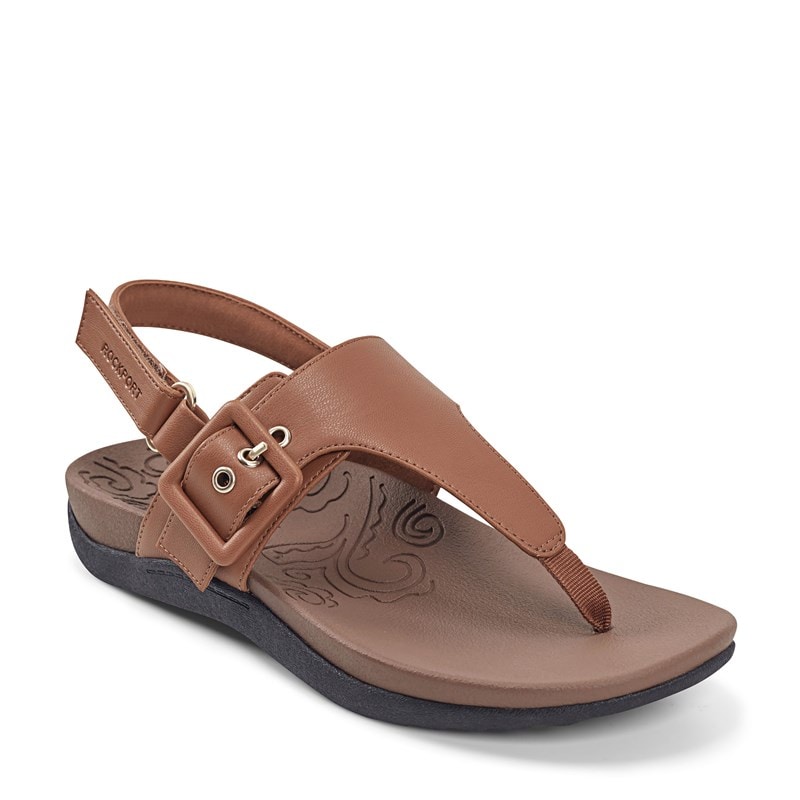 Rockport Women's Rora Slingback Sandals (Brown) - Size 10.0 M