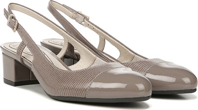 lifestride teller women's slingback dress heels