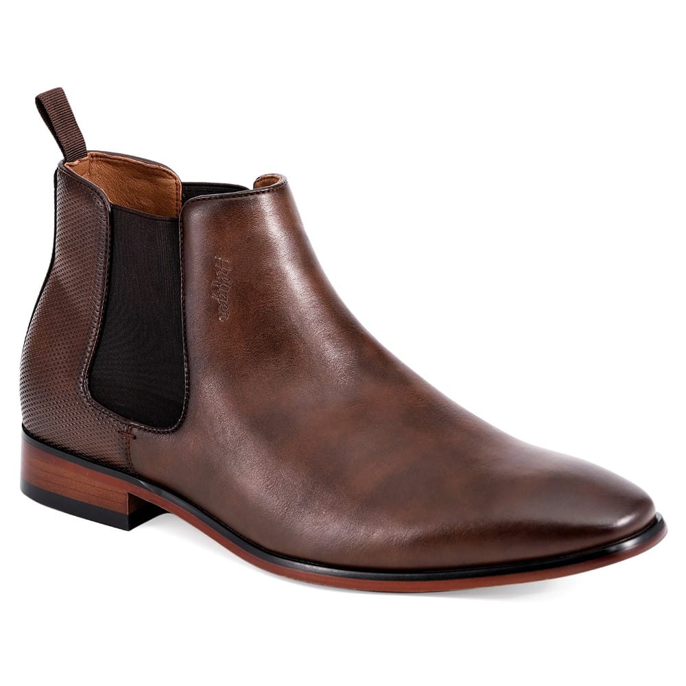 ??Tommy Hilfiger Syler Essential Leather Chelsea Boots Brown Leather Chelsea Boots | Brown | Tommy Hilfiger main image 3