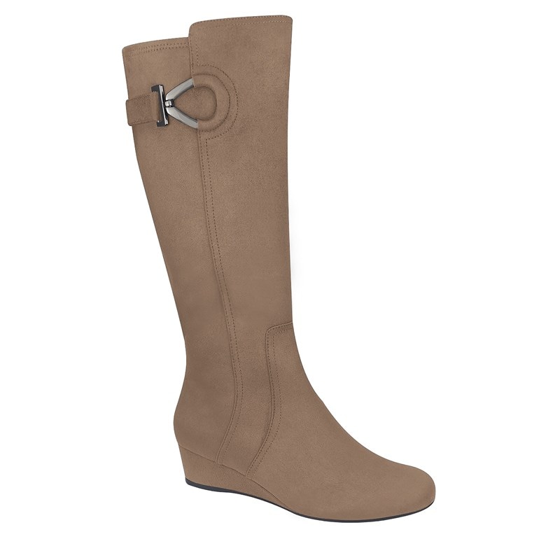 Impo Women's Georgia Stretch Wedge Boots (Sable Taupe) - Size 11.0 M