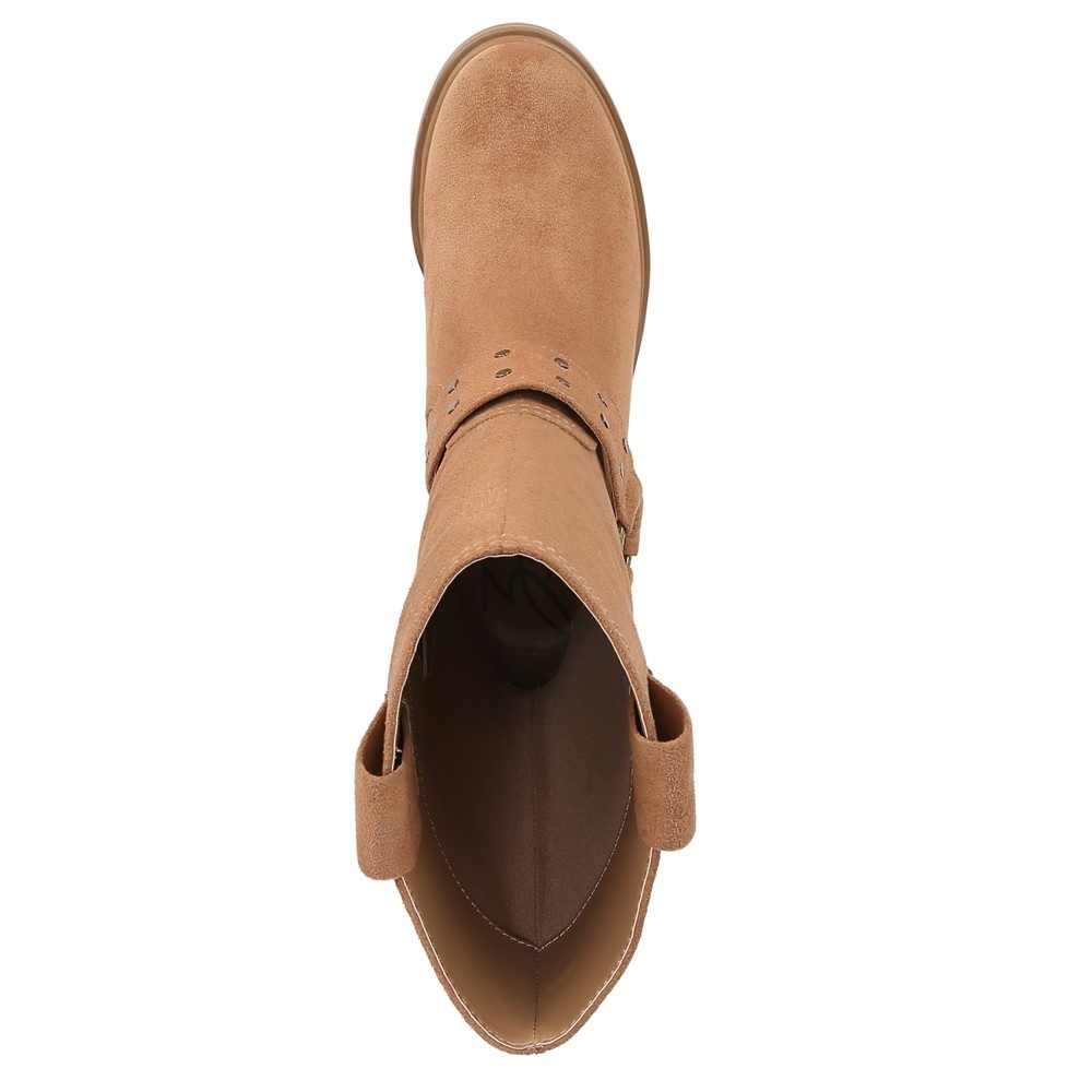 Womens moto top boot