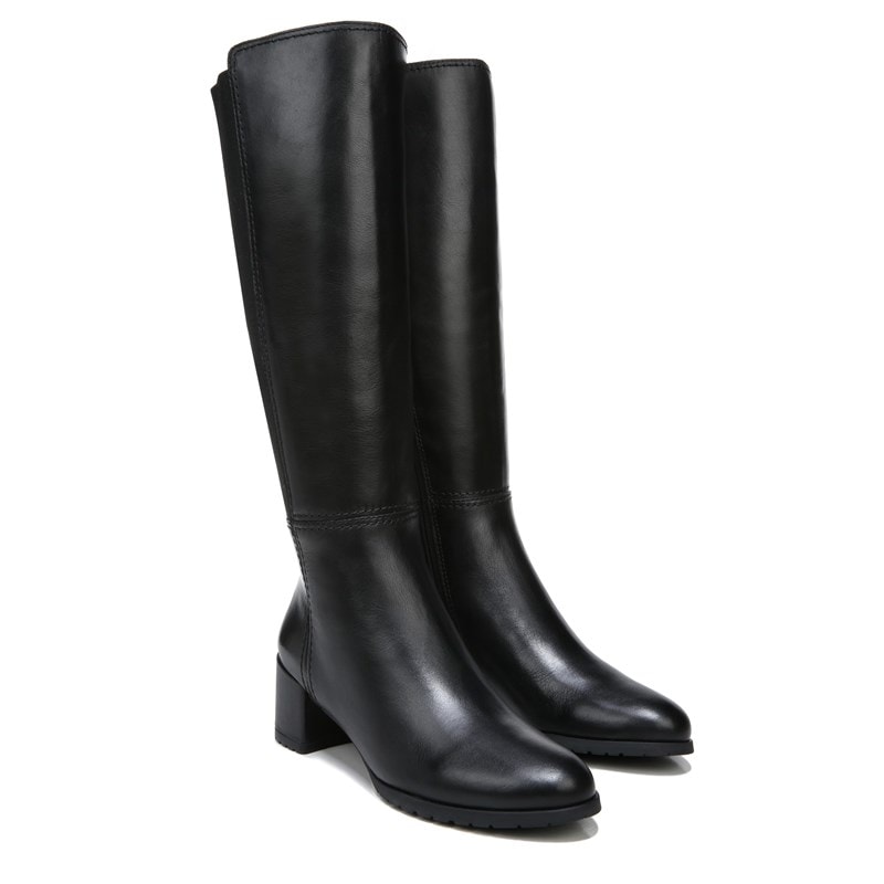 Naturalizer Women's Brent Weatherproof Knee High Boots (Black Leather) - Size 7.0 M