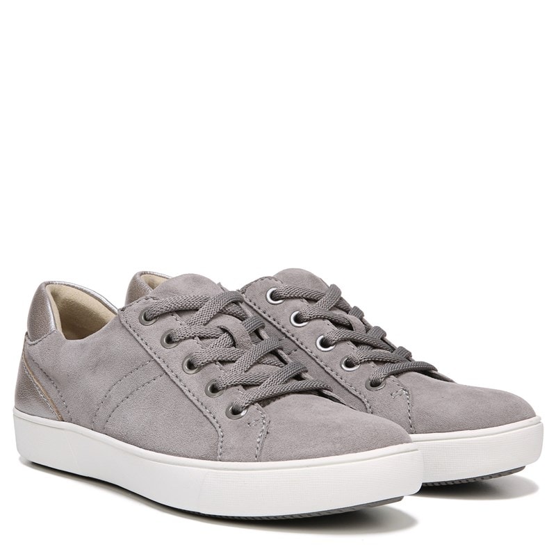 Naturalizer Women's Morrison Lace Up Sneakers (Grey Suede) - Size 9.0 W