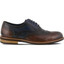 Navy Multi Leather