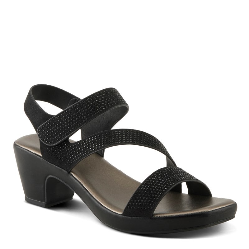 Patrizia Women's Yadiel Block Heel Sandals (Black) - Size 36.0 M