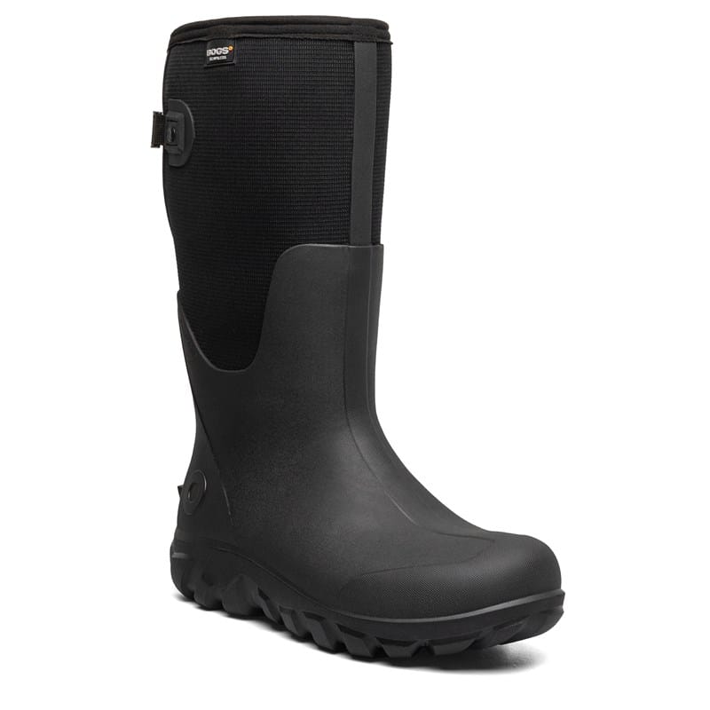 Bogs Men's Classic Seamless Tall Adjustable Waterproof Boots (Black) - Size 9.0 M