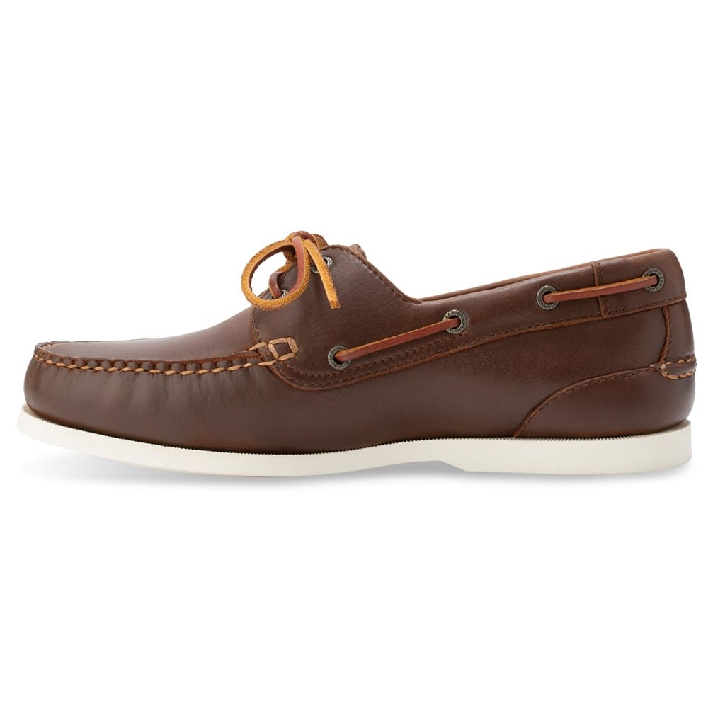 Eastland Men\'s Brown Leather Boat Shoes 8 1/2 s-l400.jpg main image 2