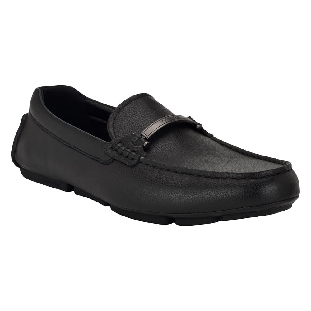 Calvin Klein Black Men’s Bit-Detail Slip-On Loafers Calvin Klein Otilis Bit Loafers, Black | Loafers | Men main image 4