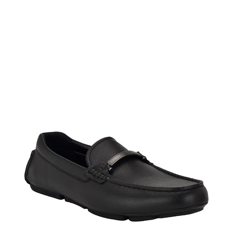 Calvin Klein Men's Maslo Moc Toe Bit Loafers (Black) - Size 11.0 M