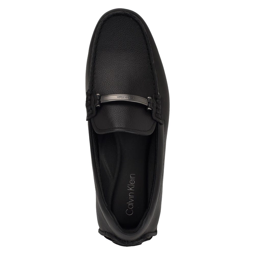 Calvin Klein Black Men’s Bit-Detail Slip-On Loafers Calvin Klein Otilis Bit Loafers, Black | Loafers | Men main image 2