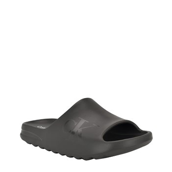 【 】★サンダル★ Men's Olin Casual Slip-On Slide Calvin Klein Men's Olin Casual Slip-On Flat Slide - Macy's