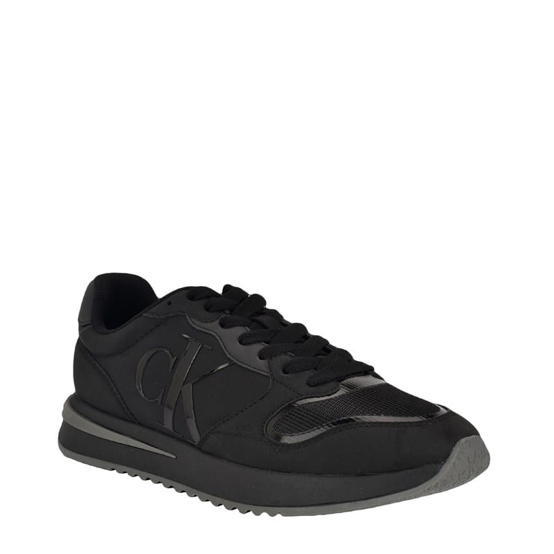 Calvin Klein Men's Portly Casual Sneakers (Black) - Size 13.0 M