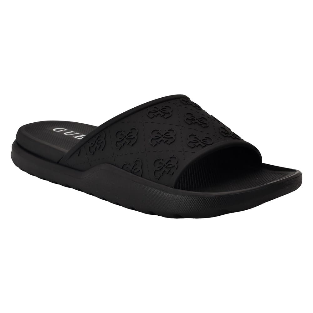 Guess Mens Size 13 Sandals Slides Slip On Shoes Black New GUESS Men main image 2
