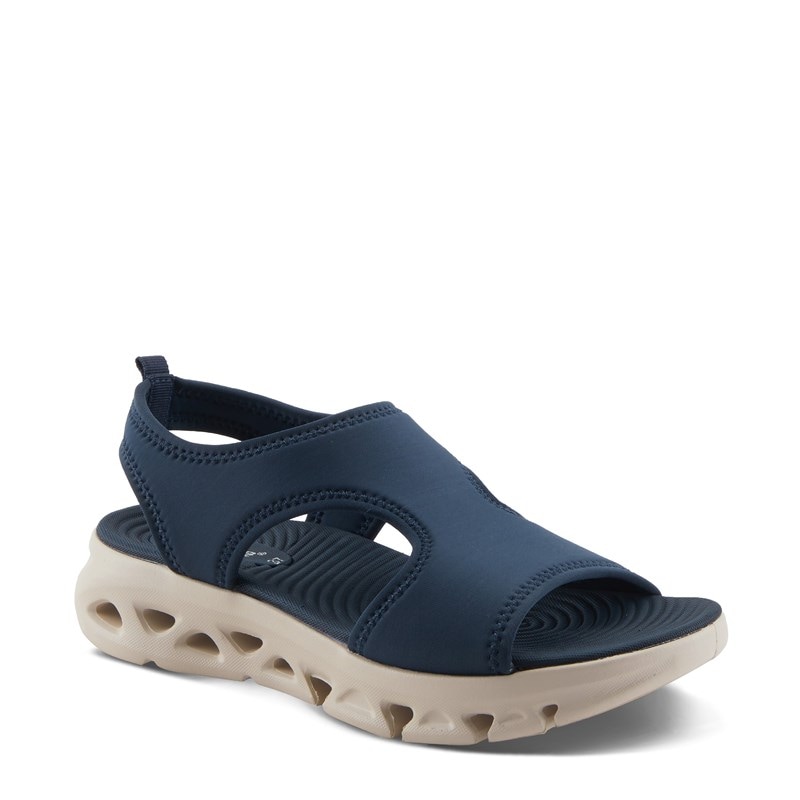 Flexus Women's Guzman Platform Sandals (Navy) - Size 42.0 M